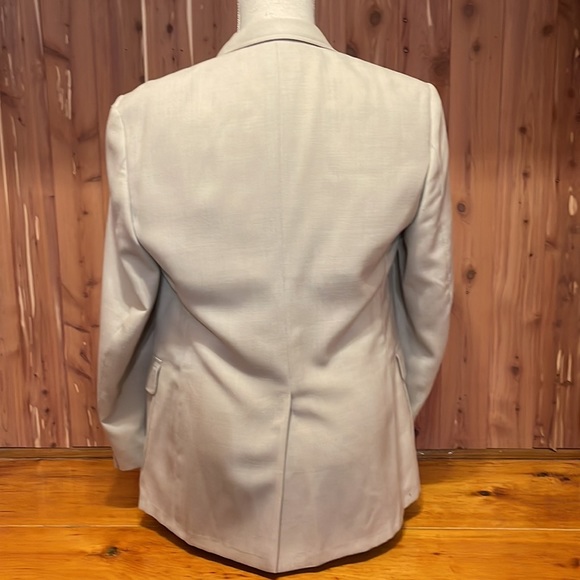 Stafford Cream 2 Button Blazer 42R - Picture 4 of 12
